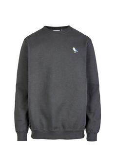 Cleptomanicx Embro Gull Sweatshirt Herren Blue Graphite