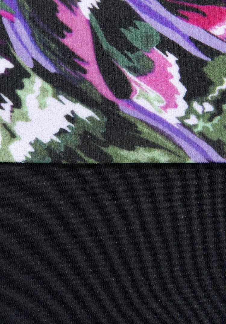 Lascana Lascana Triangel-Bikini Bikini Set Damen - schwarz bedruckt - 0 | SportScheck