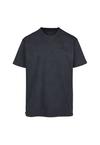 Cleptomanicx Boxy Tee Ligull Washed T-Shirt Herren - Blue Graphite