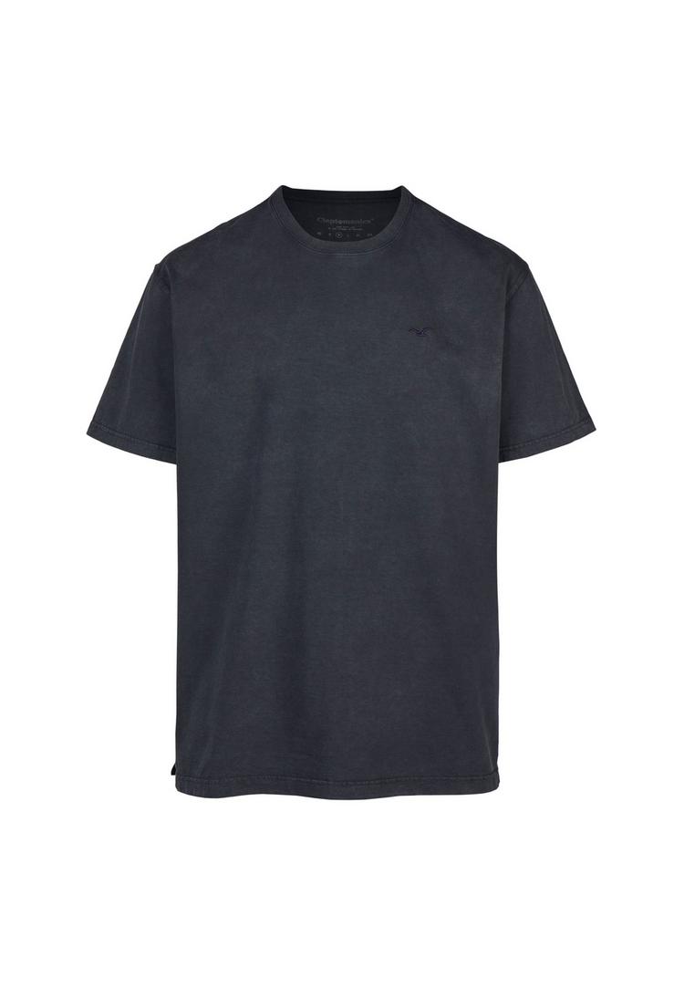 Cleptomanicx Cleptomanicx Boxy Tee Ligull Washed T-Shirt Herren - Blue Graphite - 0 | SportScheck
