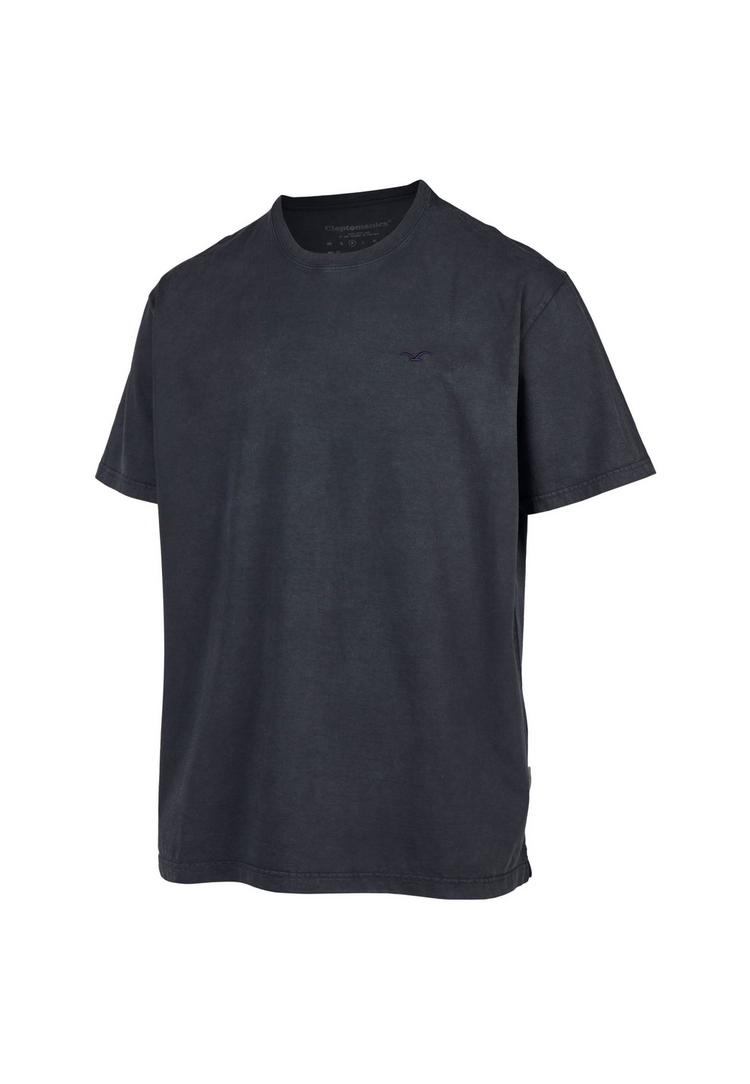 Cleptomanicx Cleptomanicx Boxy Tee Ligull Washed T-Shirt Herren - Blue Graphite - 0 | SportScheck