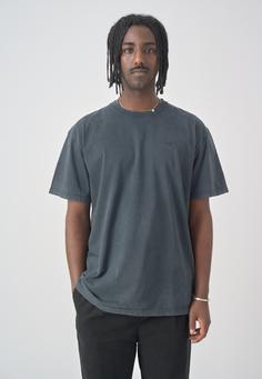 Rückansicht von Cleptomanicx Boxy Tee Ligull Washed T-Shirt Herren Comfrey Green