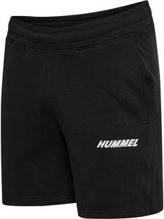 hummel hmlELEMENTAL COTTON SHORTS Funktionsshorts Herren BLACK