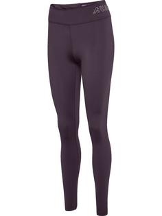 hummel hmlTE FUNDAMENTAL MID WAIST TIGHTS Tights Damen PLUM PERFECT