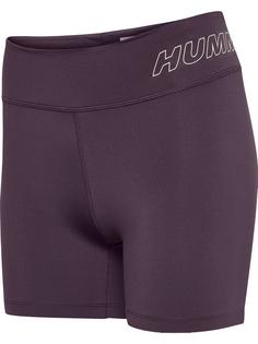 hummel hmlTE FUNDAMENTAL MW TIGHT SHORTS Funktionsshorts Damen PLUM PERFECT