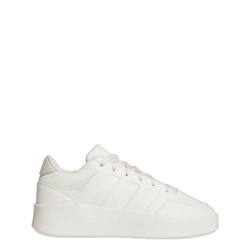 Rückansicht von adidas Mullaly Low Schuh Sneaker Cloud White / Cloud White / Alumina