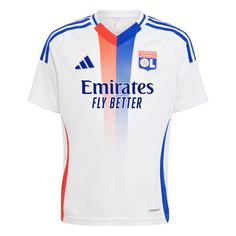 adidas Olympique Lyon 24/25 Kids Heimtrikot Fußballtrikot Kinder White