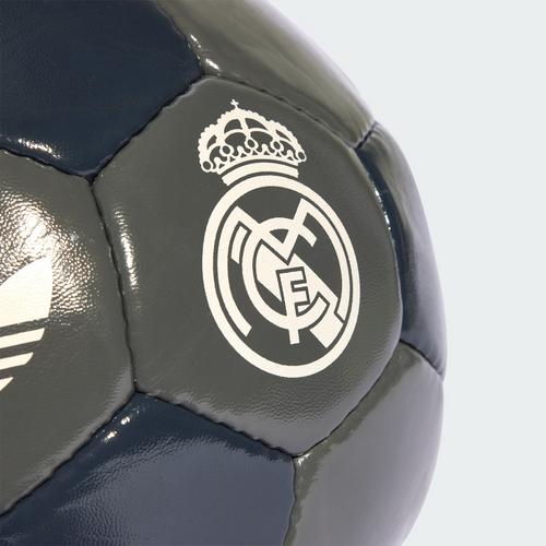 Rückansicht von adidas Real Madrid Away Club Ball Fußball Charcoal / Grey / Putty Mauve