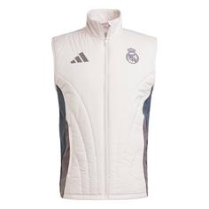 adidas Real Madrid Winterized Weste Funktionssweatshirt Herren Putty Mauve / Grey / Charcoal