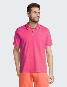 Rückansicht von JOY sportswear Gentleman's Style Polo Jersey Poloshirt Herren raspberry