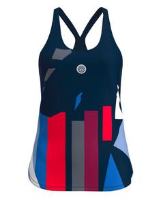 BIDI BADU New York 2024 Tank Tennisshirt Damen dunkelblau/rot/blau