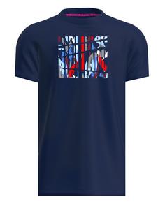 BIDI BADU New York 2024 Chill Tee Tennisshirt Herren dunkelblau/rot/blau