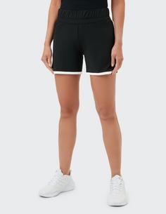 Rückansicht von VENICE BEACH VB Brida Shorts Damen black_white