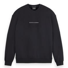 Scotch & Soda Sweatshirt Sweatshirt Herren Schwarz