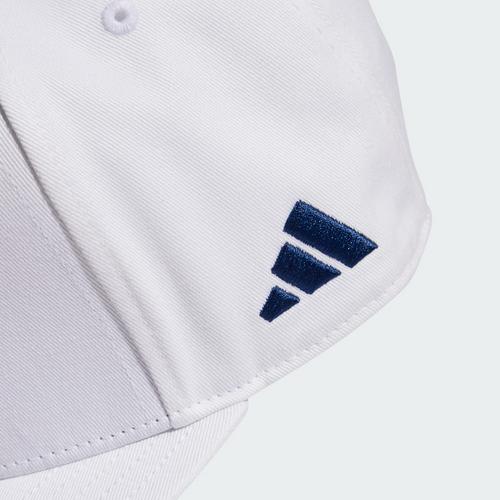 Rückansicht von adidas Real Madrid Snapback Kappe Cap White / Team Navy Blue 2