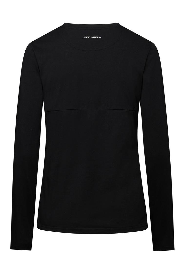 Jeff Green Jeff Green Bea Langarmshirt Damen - Mint Grey/Olive - 0 | SportScheck