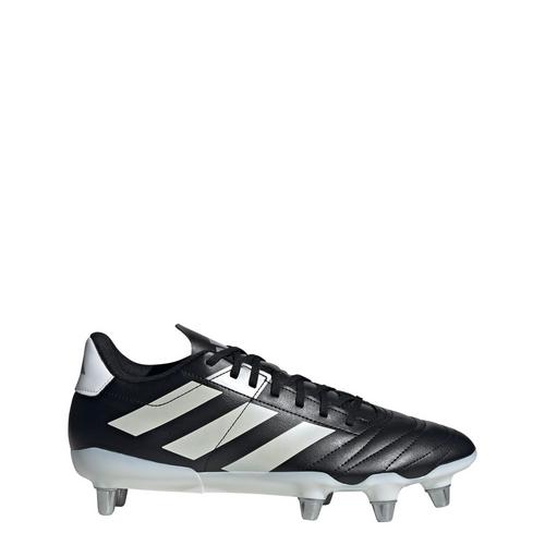 Rückansicht von adidas Kakari SG Rugbyschuh Rugbyschuhe Core Black / Zero Metalic / Silver Metallic