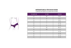 Rückansicht von VENICE BEACH Bikini-Hose Bikini Hose Damen weiß-marine-gestreift