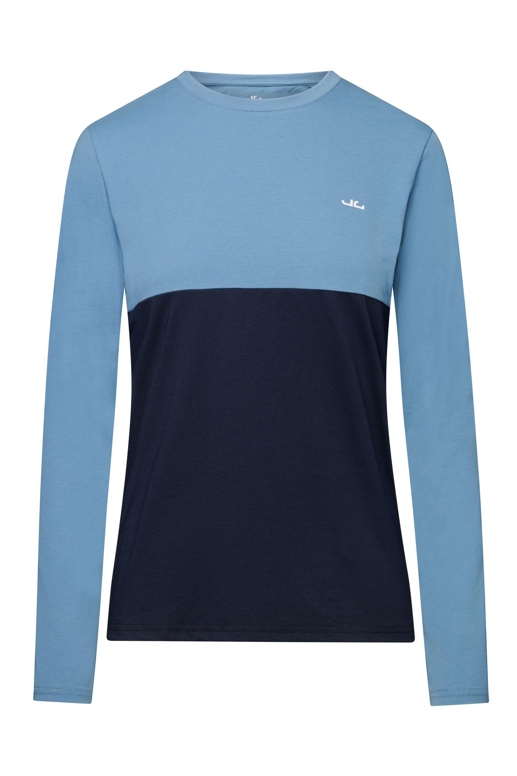 Jeff Green Bea Langarmshirt Damen - Navy/Sky Blue