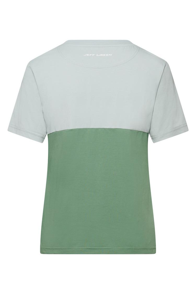 Jeff Green Jeff Green ODA T-Shirt Damen - Mint Grey/Olive - 1 | SportScheck