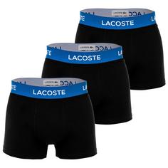 Lacoste Boxershort Hipster Herren Schwarz/Blau