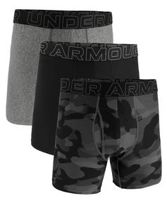 Under Armour Boxershort Hipster Herren Schwarz/Grau