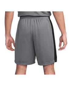 Rückansicht von Nike Academy 23 Short Fußballshorts Herren grau