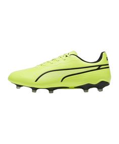 PUMA KING Match FG/AG Eclipse Fußballschuhe gelbschwarz