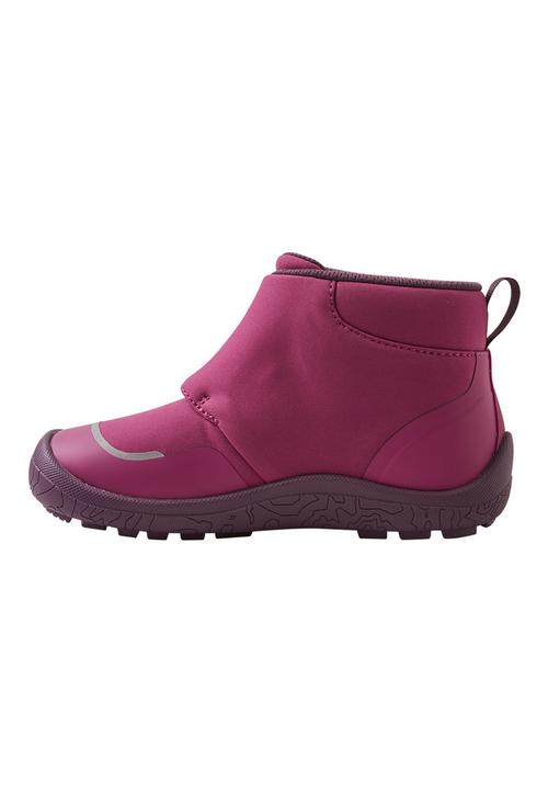 Rückansicht von reima Hyppii Barefoot Schuhe Kinder Cool Burgundy