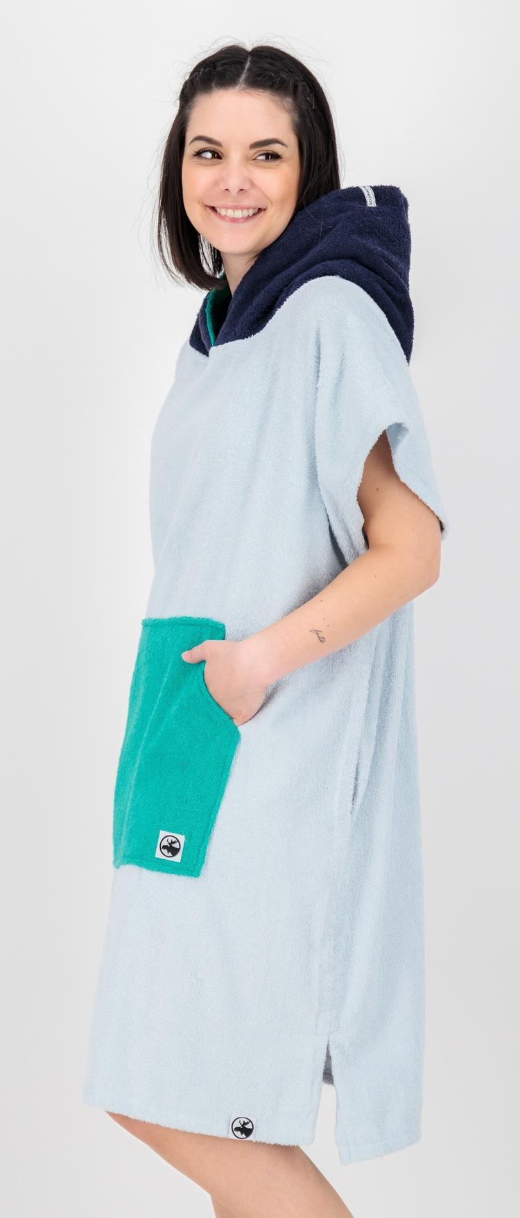 DEPROC active DEPROC active PONCHINO Badeponcho PARLEE BEACH Badeponcho Damen - ice - 1 | SportScheck