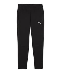 PUMA teamFINAL Casuals Jogginghose Fußballtrikot Herren schwarzsilber