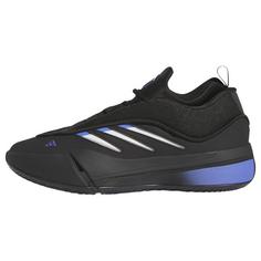 adidas Dame 9 Low Basketballschuh Basketballschuhe Core Black / Cloud White / Cobalt Blue