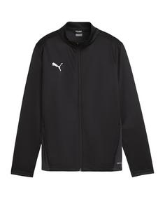 PUMA teamGOAL Trainingsjacke Kids Trainingsjacke Kinder schwarzweissgrau