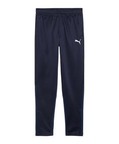 PUMA teamGOAL Training Jogginghose Kids Trainingshose Kinder dunkelblauweissblau