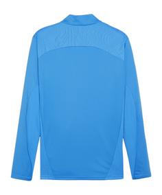 Rückansicht von PUMA teamFINAL Trainingsjacke Funktionssweatshirt Herren dunkelblausilber