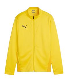 PUMA teamGOAL Trainingsjacke Kids Trainingsjacke Kinder gelbschwarzgelb