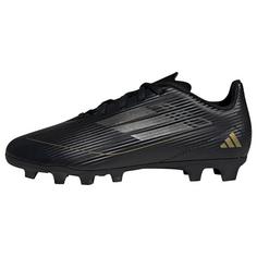 adidas F50 Club Kids FxG Fußballschuh Fußballschuhe Kinder Core Black / Iron Metallic / Gold Metallic