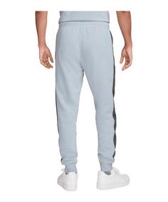 Rückansicht von Nike Fleece Jogginghose Shorts Herren blau