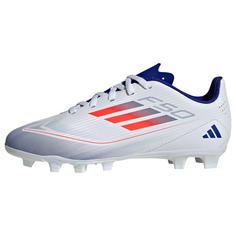 adidas F50 Club Kids FxG Fußballschuh Fußballschuhe Kinder Cloud White / Solar Red / Lucid Blue