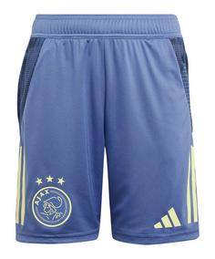 adidas Ajax Amsterdam Short Kids Fußballshorts Kinder blau