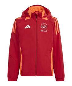 adidas 1.FC Nürnberg Allwetterjacke Kids Trainingsjacke Kinder rot