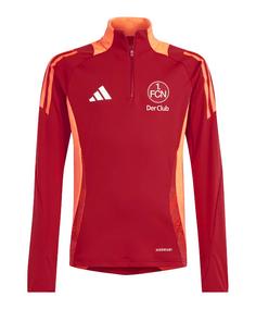 adidas 1.FC Nürnberg Trainingstop Kids Funktionssweatshirt Kinder rot