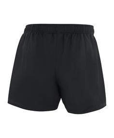 Rückansicht von Nike Team Stock Running Short Kids Laufshorts Kinder schwarz