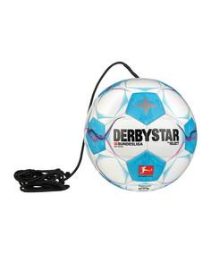 Derbystar Bundesliga Multikick v24 Spezialball Fußball weissblaupink