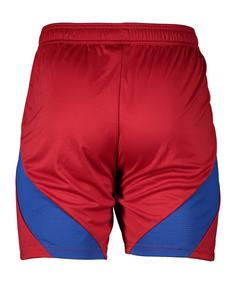 Rückansicht von adidas Hamburger SV Short 3rd 2024/2025 Fußballshorts rot