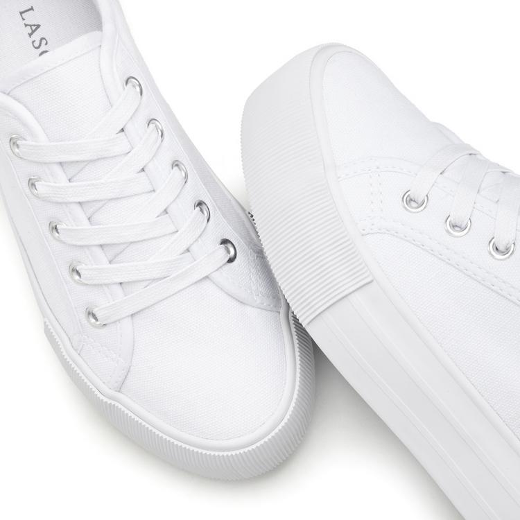 Lascana Lascana Sneaker Sneaker Damen - wei&szlig; - 0 | SportScheck