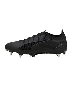 PUMA ULTRA 5 Ultimate MxSG Lights Out Fußballschuhe schwarzsilber