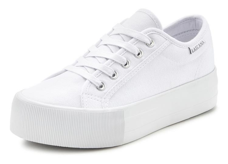 Lascana Lascana Sneaker Sneaker Damen - wei&szlig; - 3 | SportScheck