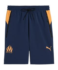 PUMA Olympique Marseille PUMATECH 6in Short Fußballshorts blauorange