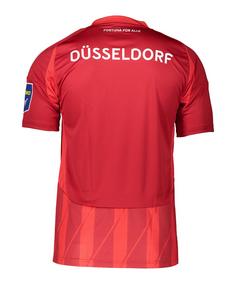 Rückansicht von adidas Hamburger SV TW-Trikot 2024/2025 Fußballtrikot rot